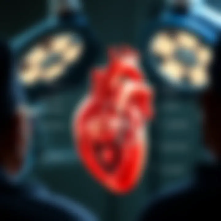 Varieties of Surgical Options for AFib Diagram showing types of surgeries for AFib