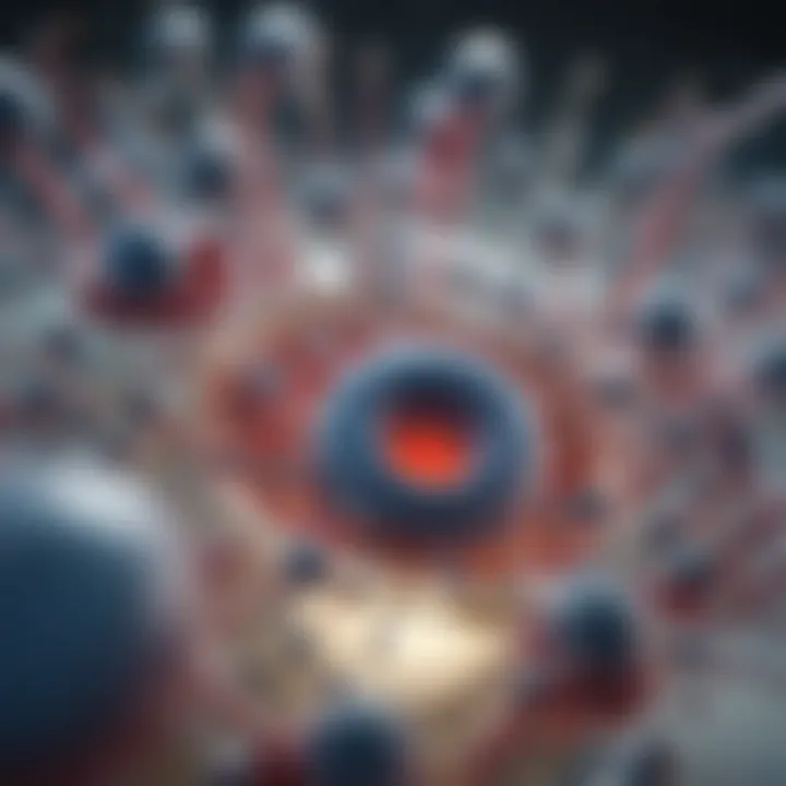 Illustration of antigen test mechanism