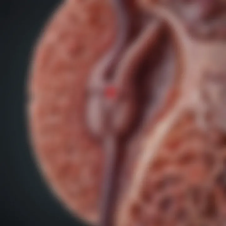 Diagram of kidney function and GFR