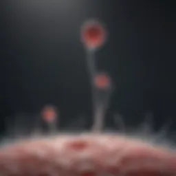 Conceptual representation of sperm count reduction