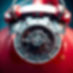 Close-up of a Left Ventricular Assist Device