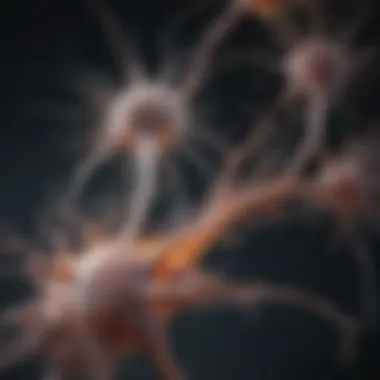 Impact of Neurodegenerative Diseases Visual representation of neurodegenerative disease effects on neurons