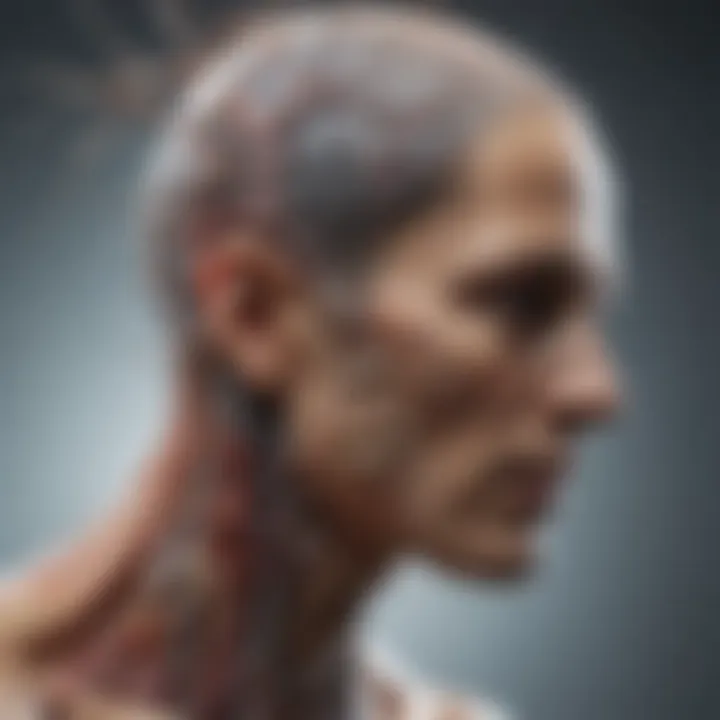 Graphical representation of ongoing research in nervous system diseases