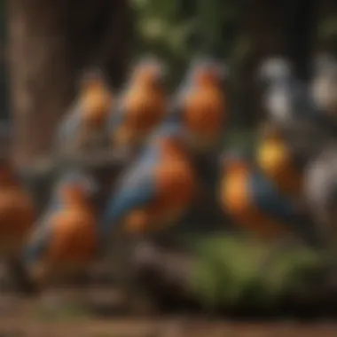 Major Bird Groups and Characteristics Comparison chart of major bird groups and their characteristics