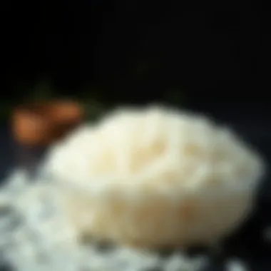 Impact of Cooking Methods on Glycemic Index An illustration showing the effects of different cooking methods on the glycemic index of rice.