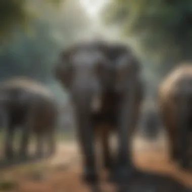 Diverse Ecosystems of Asian Elephants Diverse ecosystems where Asian elephants thrive