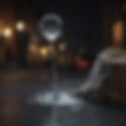 A diagram illustrating the tipping point theory in social dynamics.